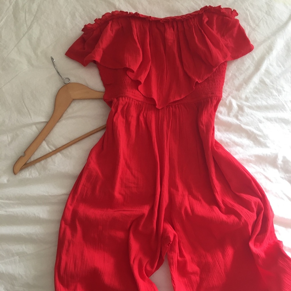 Red Colutte Jumpsuit
